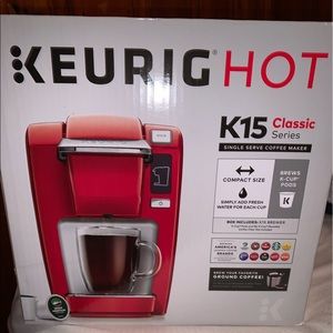 Keurig red coffee maker